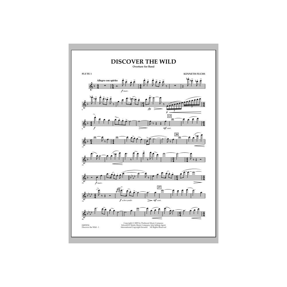 Discover The Wild - Flute 1