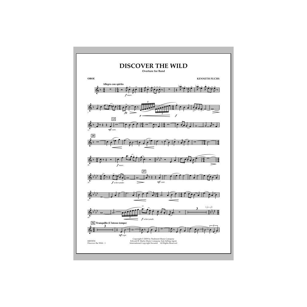 Discover The Wild - Oboe