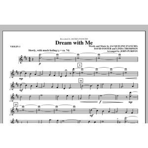 Dream With Me - Violin 1