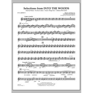 Selections from Into the Woods - Bb Clarinet 1