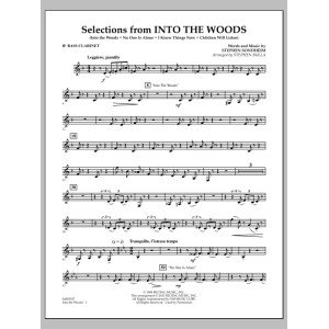 Selections from Into the Woods - Bb Bass Clarinet