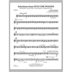 Selections from Into the Woods - F Horn 4