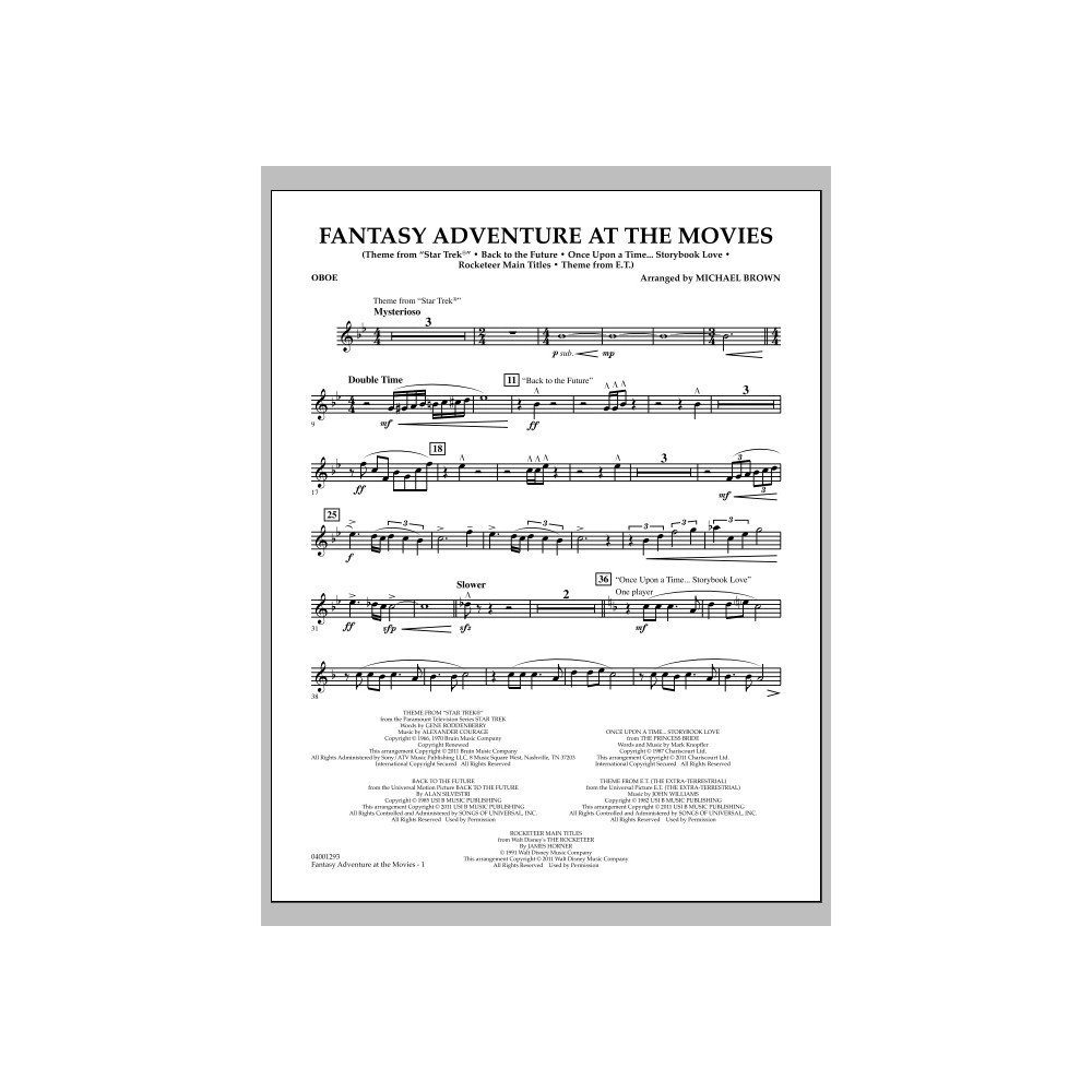 Fantasy-Abenteuer aus den Filmen - Oboe