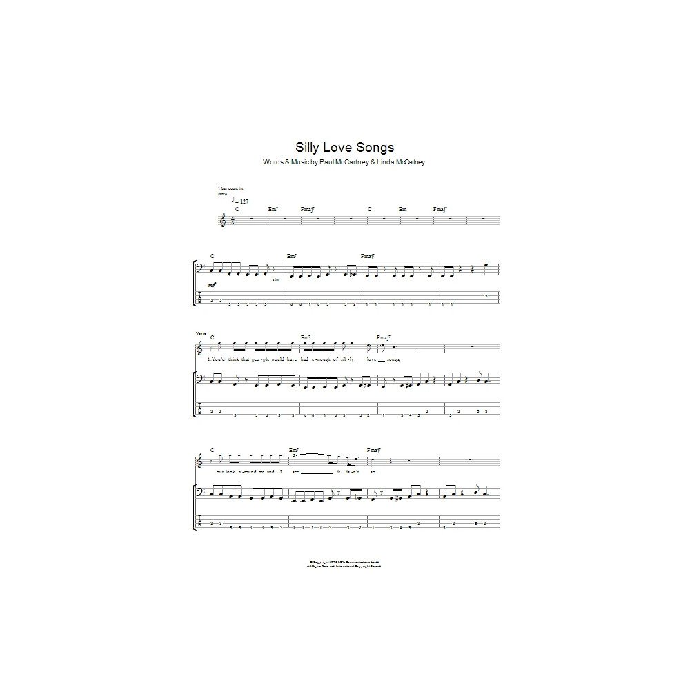 Silly Love Songs