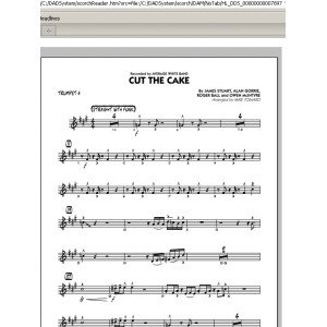 Cut The Cake - Trumpet 4