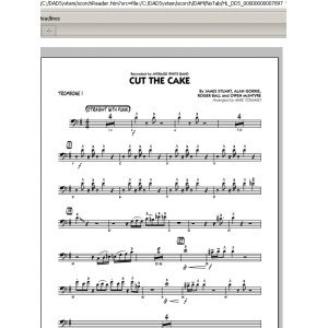 Cut The Cake - Trombone 1