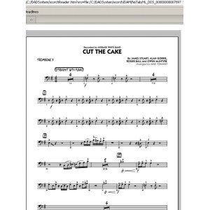 Cut The Cake - Trombone 3
