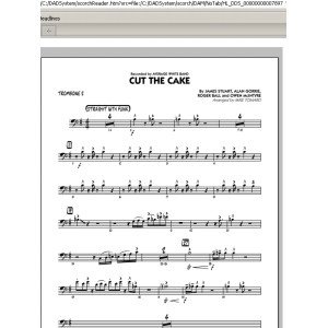 Cut The Cake - Trombone 2