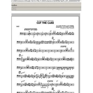 Cut The Cake - Bass
