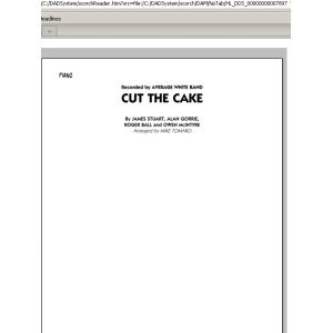 Cut The Cake - Piano