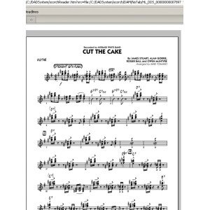 Cut The Cake - Guitar