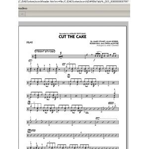 Cut The Cake - Drums
