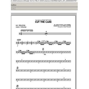 Cut The Cake - Aux Percussion