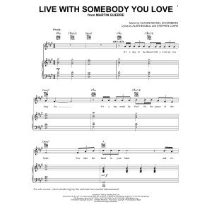 Live With Somebody You Love (from Martin Guerre)