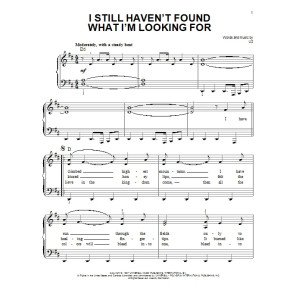 I Still Haven't Found What I'm Looking For