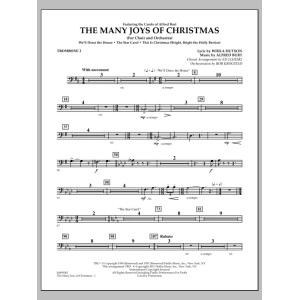 Die vielen Freuden von Weihnachten (Satz eins) - Posaune 2