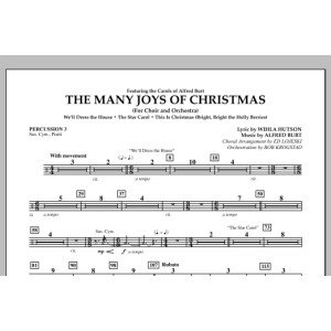 The Many Joys Of Christmas (Set One) - Percussion 3