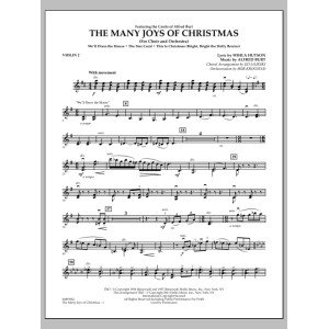 The Many Joys Of Christmas (Set One) - Violin 2