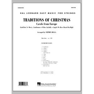 Traditions Of Christmas (Carols From Europe) - Full Score