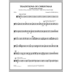 Traditions Of Christmas (Carols From Europe) - Viola