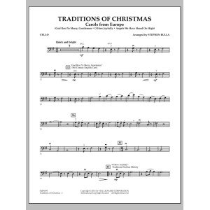 Traditions Of Christmas (Carols From Europe) - Cello