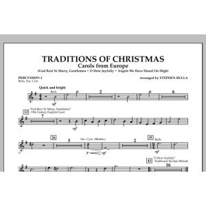 Traditions Of Christmas (Carols From Europe) - Percussion 2