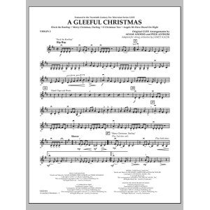 A Gleeful Christmas - Violin 2