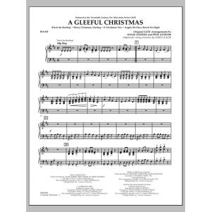 A Gleeful Christmas - Piano