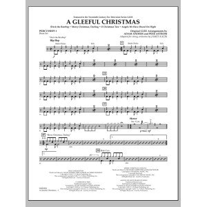 A Gleeful Christmas - Percussion 1