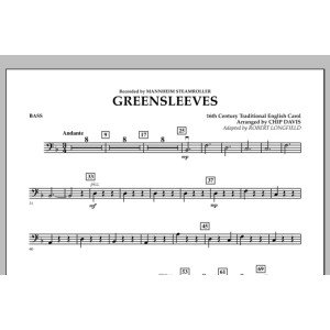 Greensleeves - Bass