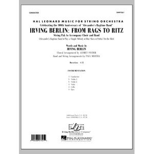 Irving Berlin: From Rags To Ritz - Full Score