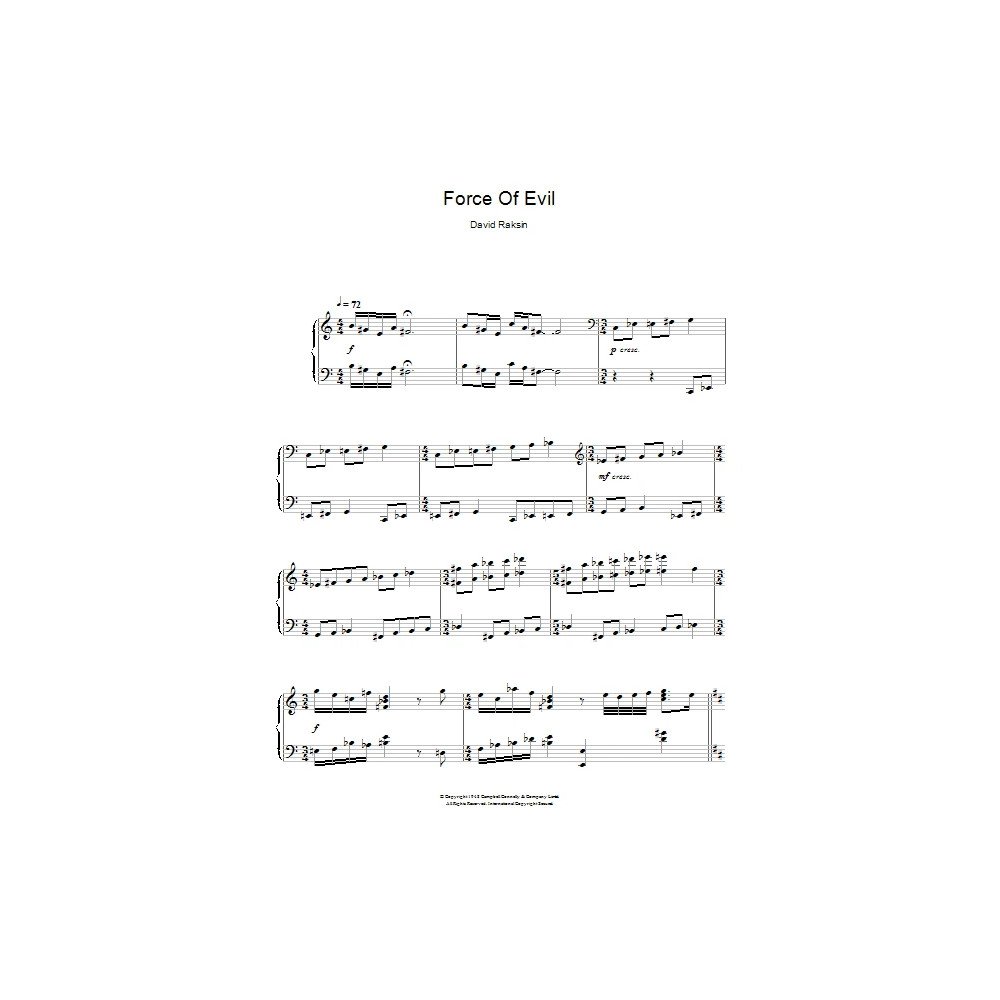 Force Of Evil (Main Theme)