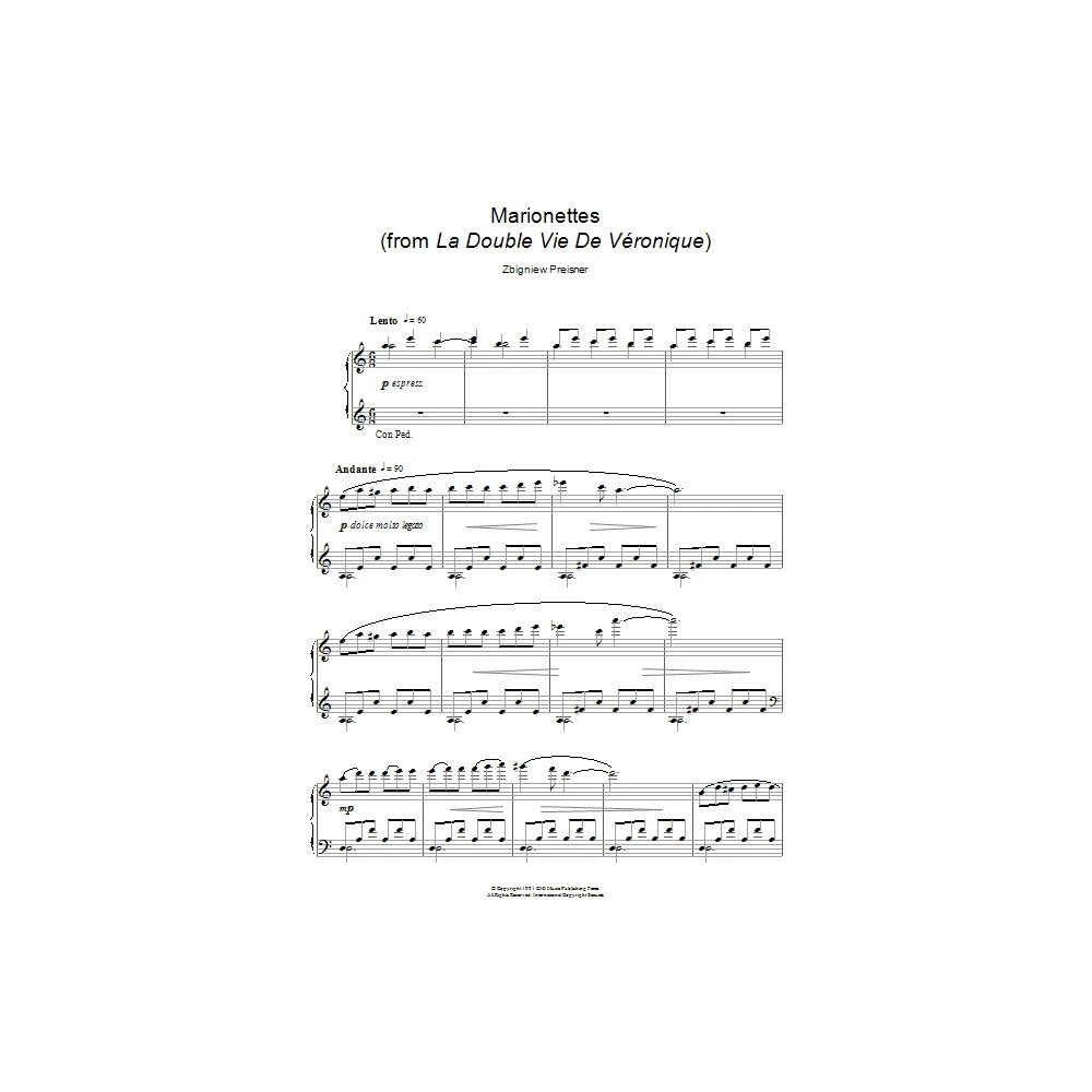 Marionettes (from La Double Vie De Veronique)