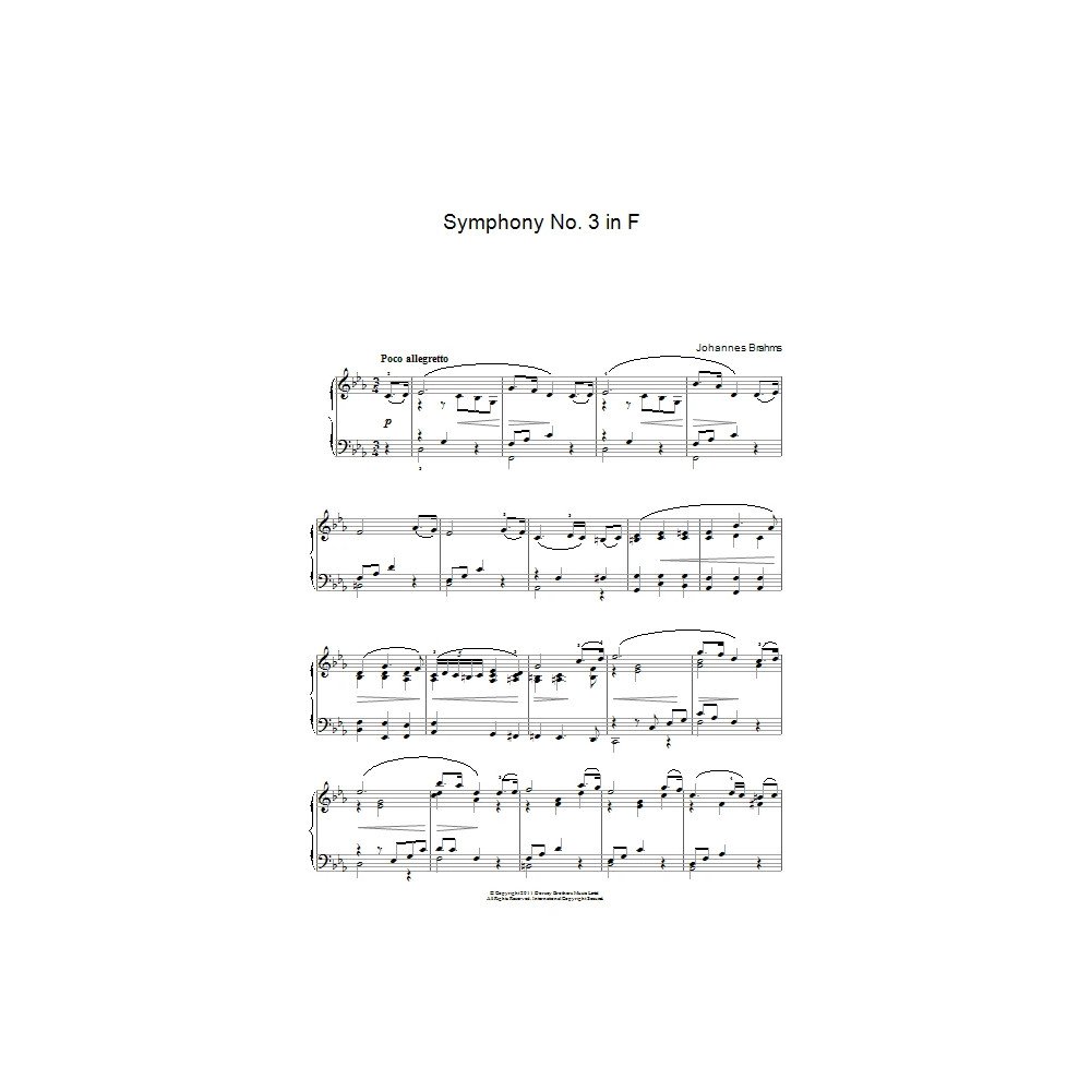 Allegretto aus Symphonie Nr. 3