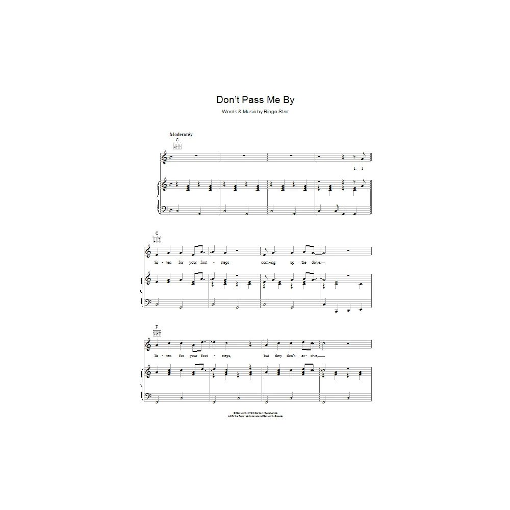 Don't Pass Me By