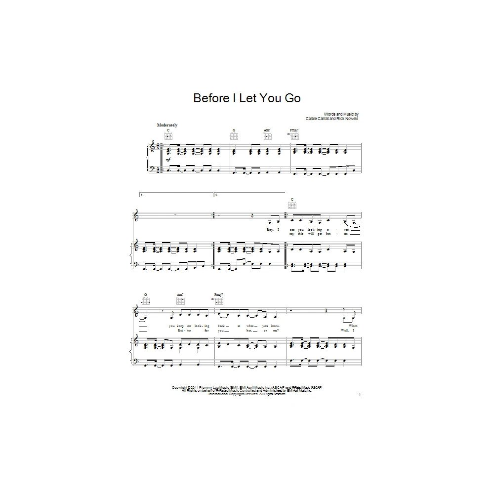 Before I Let You Go