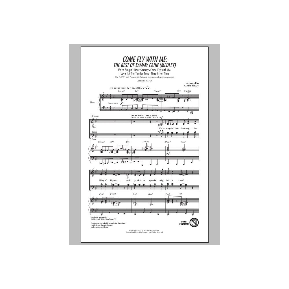 Come Fly With Me: The Best Of Sammy Cahn (Medley)