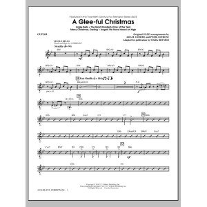 A Glee-ful Christmas (Choral Medley)(arr. Mark Brymer) - Guitar
