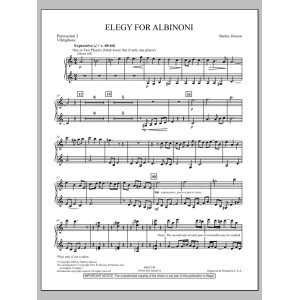 Elegy For Albinoni - Percussion 3