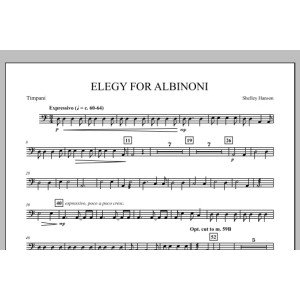 Elegy For Albinoni - Timpani