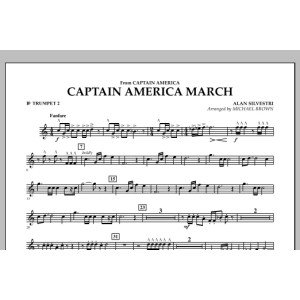 Captain America March - Bb Trumpet 2