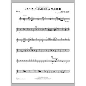 Captain America March - F Horn 3