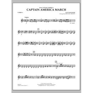 Captain America March - F Horn 4