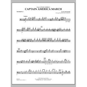 Captain America March - Posaune 1