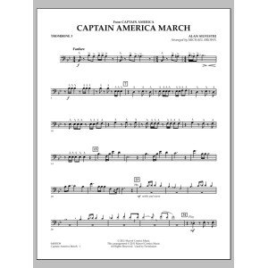 Captain America March - Posaune 3