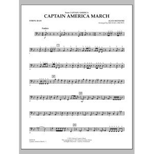 Captain America March - String Bass