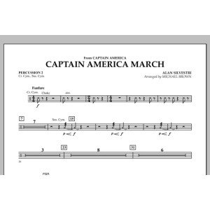 Captain America March - Percussion 2