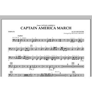 Captain America March - Timpani