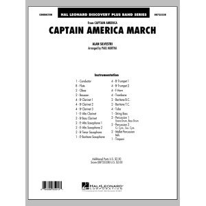 Captain America March - Full Score
