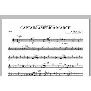Captain America March - Oboe